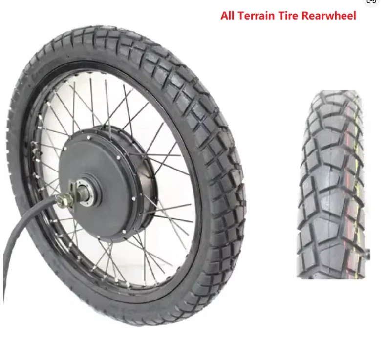 高出力48V-72V 3000-5000W 17インチ 18 - 5000W Hub Motor Kit 72V のレビューと価格