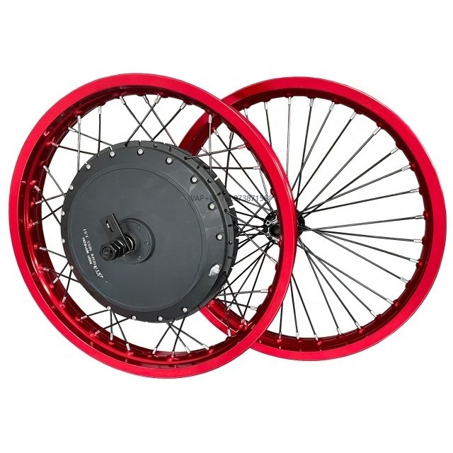 モーター72V8000W格安電動自転車キット赤リム自転車電動 - Electric Enduro Bike Frame With Motor Kit のレビューと価格