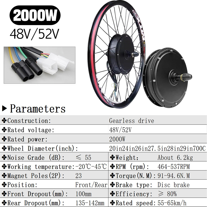 72V 5000W電動自転車キット、S966 NFCディスプ - 5000W Hub Motor Kit 72V のレビューと価格