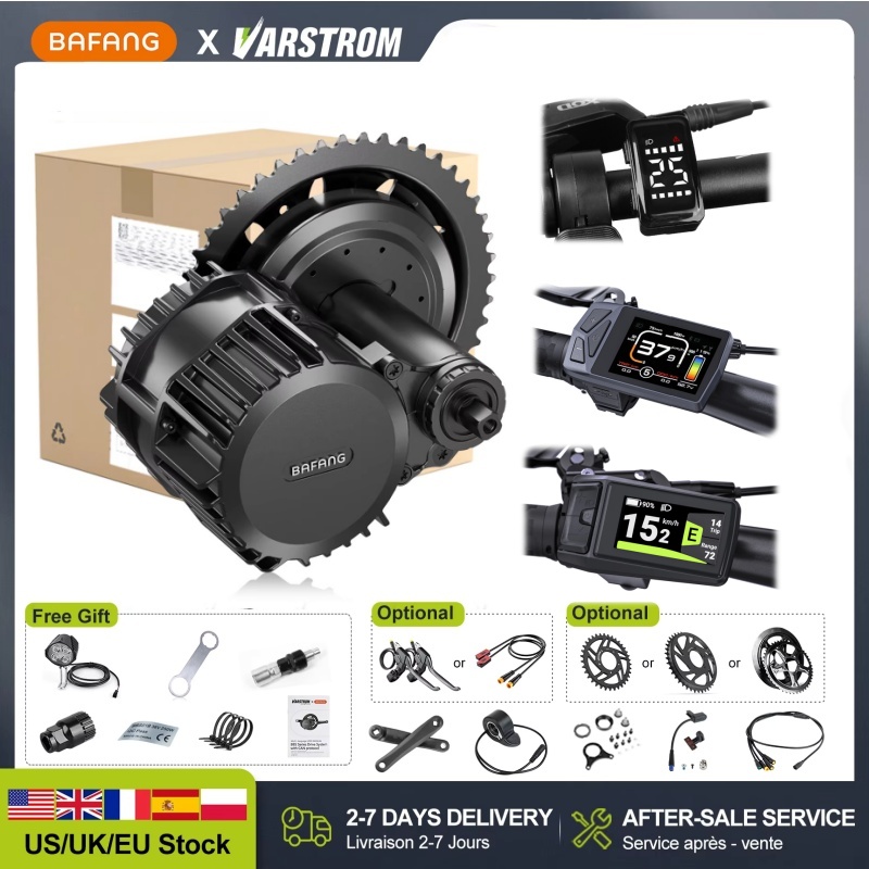 Bafang 48V 750W モーターキット BBS02  - Side Hung Mid Drive Motor Kit のレビューと価格