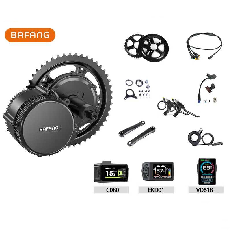 特別オファー 電動自転車 8fun Bafang 48v52 - Side Hung Mid Drive Motor Kit のレビューと価格