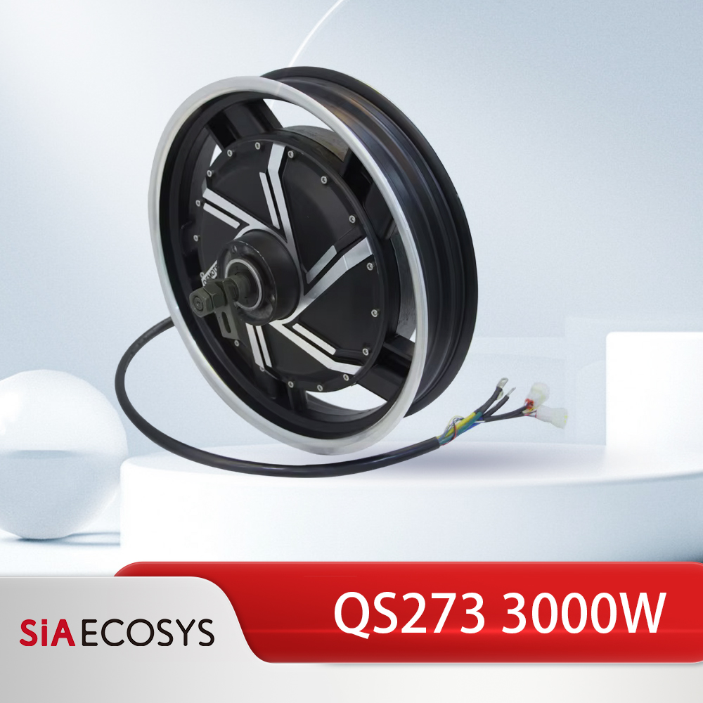 QSMOTOR QS273 17インチ 3000W V3 7 - 17 Inch Motorcycle Rim Hub Motor 72V のレビューと価格